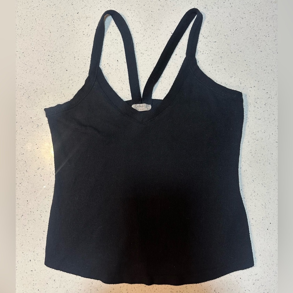 Free People / That Easy Tank / Black,Large, EUC